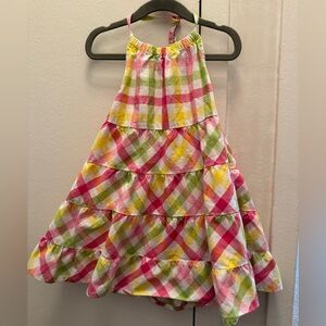 Gymboree Multicolor Plaid Dress